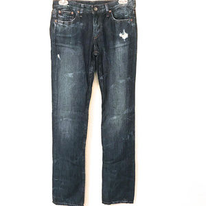 Banana Republic Distressed Straight Jeans ~ A396